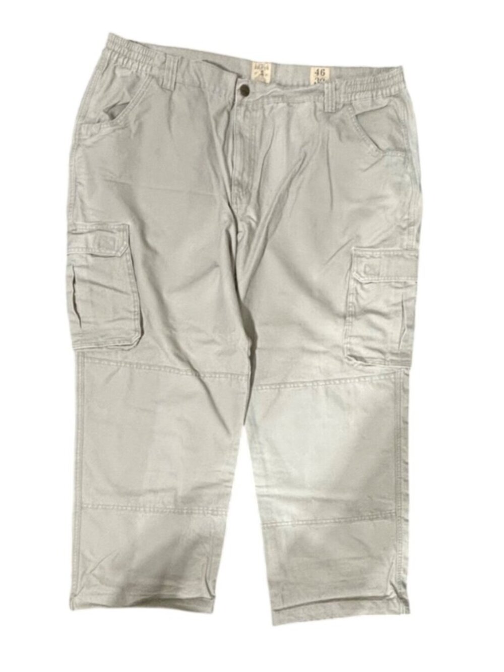 Men’s RedHead Cargo Shorts 46x32 Khaki Cotton Multi Pocket Bass Pro M25PT037